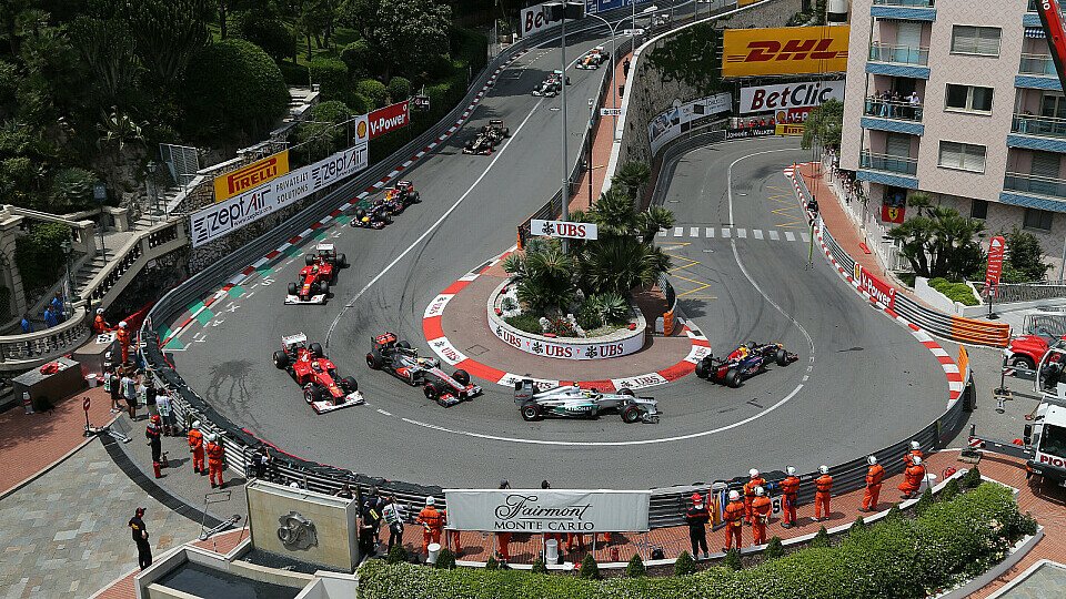 Enger hätte es in Monaco kaum sein können, Foto: Sutton