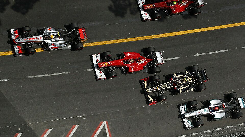 Vier Autos waren zu viel für Monaco, Foto: Mercedes-Benz
