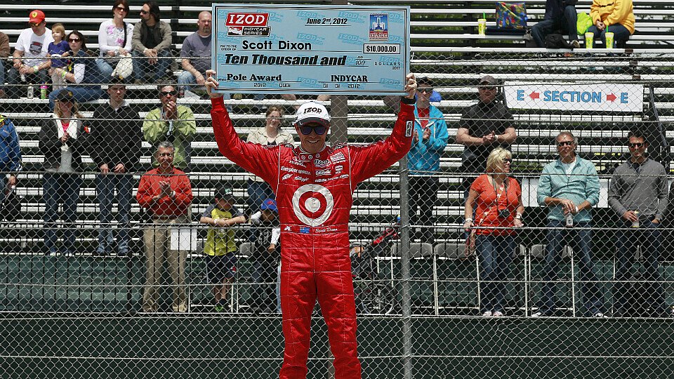 Scott Dixon sicherte sich den Sieg in Detroit, Foto: IndyCar/LAT USA