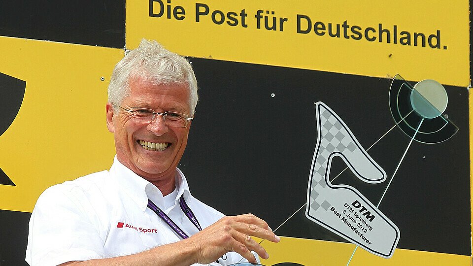 Arno Zensen jubelte über den ersten Sieg für Team Rosberg seit 1996, Foto: Audi