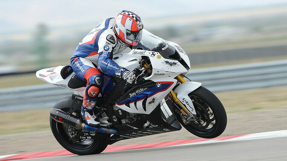 Marco Melandri konnte ein zweites Mal jubeln, Foto: BMW Motorrad Motorsport