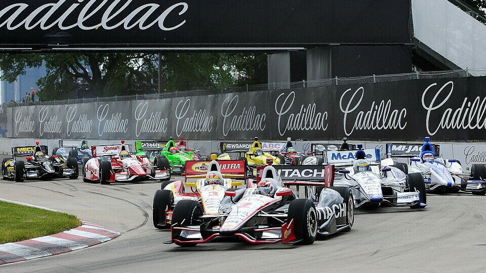 Das Rennen in Detroit wird in Zukunft länger, Foto: IndyCar/LAT USA