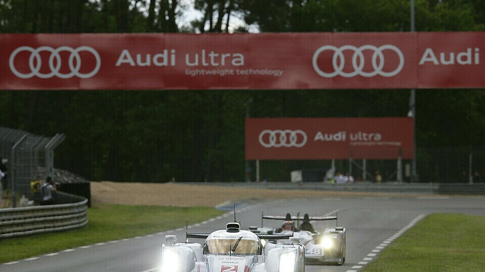 Audi ist aktuell das Maß der Dinge in Le Mans, Foto: Audi