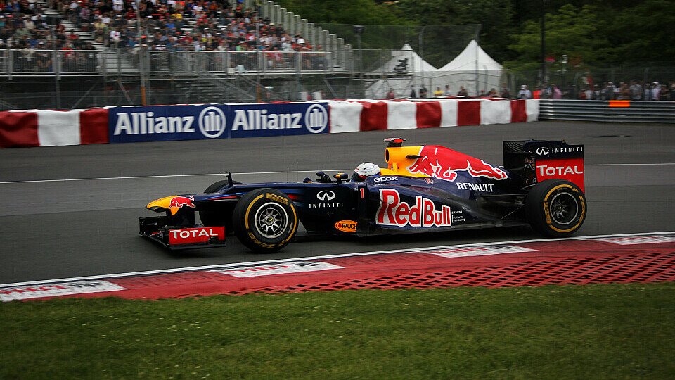 Sebastian Vettel schnappte sich die Bestzeit, Foto: Sutton