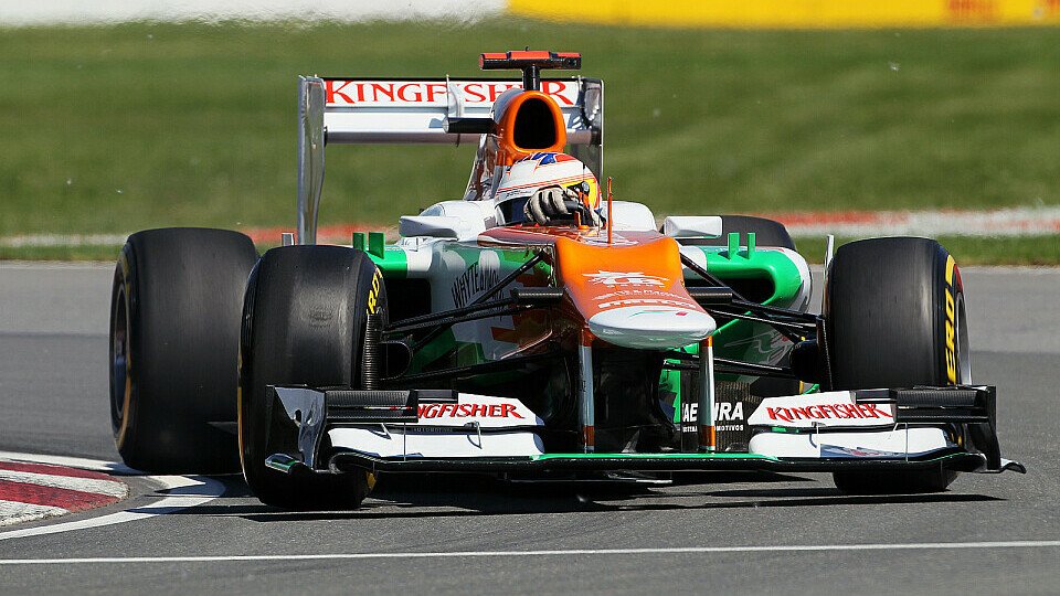 Force India-Piloten verpassten Punkte, Foto: Sutton