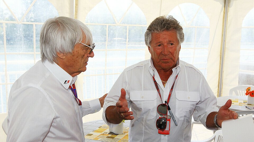 Mario Andetti würde gerne einen Sieg von Michael Schumacher sehen, Foto: Sutton