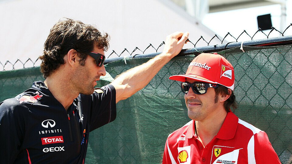 Mark Webber spricht nicht mit Ferrari, Foto: Sutton
