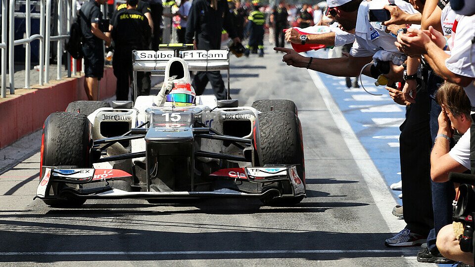 Fährt Sergio Perez auch im nächsten Jahr für Sauber?, Foto: Sutton