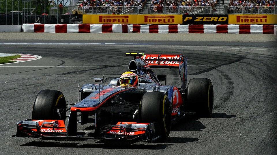 Lewis Hamilton genoss das Rennen in Kanada, Foto: Sutton