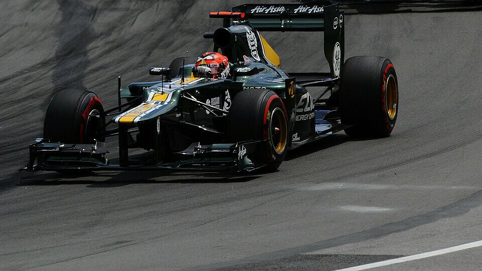Senna: Der erste Satz Reifen war ein Horror, Foto: Sutton