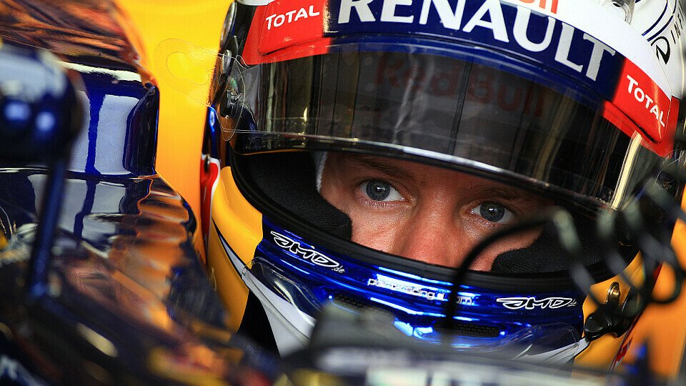 Erste Freitagsbestzeit 2012 für Vettel, Foto: Sutton