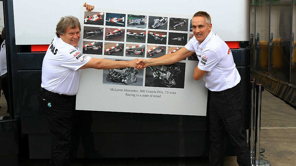 Martin Whitmarsh sieht Mercedes auch weiter als Motorenpartner von McLaren, Foto: Sutton