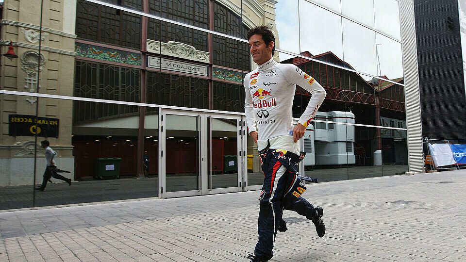 Wohin des Weges, Mark Webber?, Foto: Red Bull