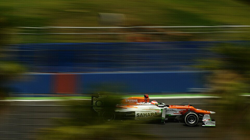 Nicht im grünen Bereich: Paul di Resta war von der Taktik seines Teams im Europa GP weniger begeistert, Foto: Sutton