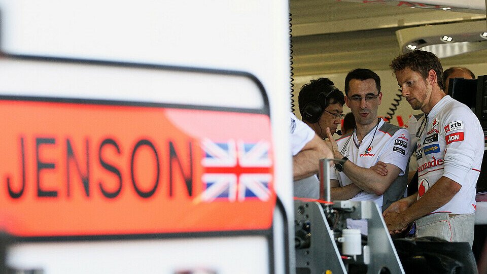Jenson Button vermisste in Valencia das Quäntchen Glück, Foto: Sutton