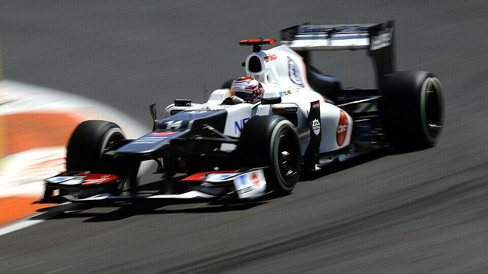 Sergio Perez fuhr auch in Valencia in die Punkte, Foto: Sutton