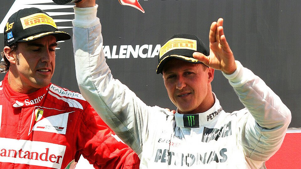 Alonso erinnert sich an die Zeiten mit Schumacher, Foto: Sutton