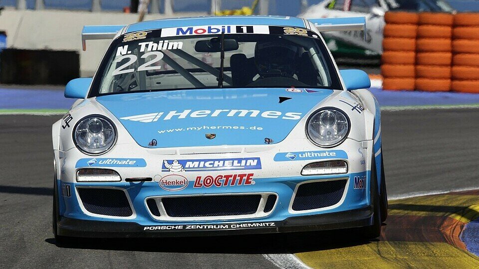Nicki Thiim erreichte am Wochenende in Valencia den vierten Rang, Foto: Porsche