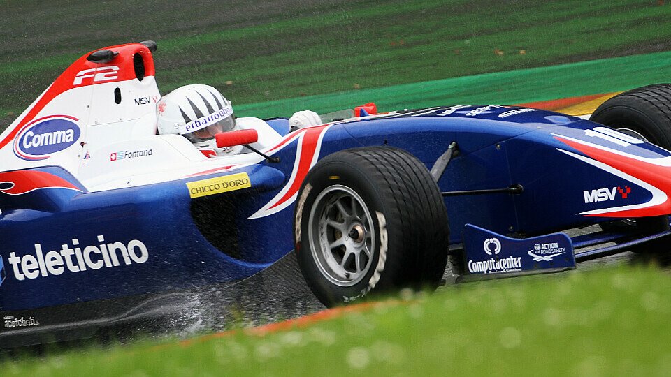 Alex Fontana sicherte sich in Ungarn seinen langersehnten Sieg, Foto: Formula Two