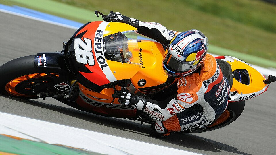 Dani Pedrosa und Casey Stoner suchen weiter, Foto: Bridgestone