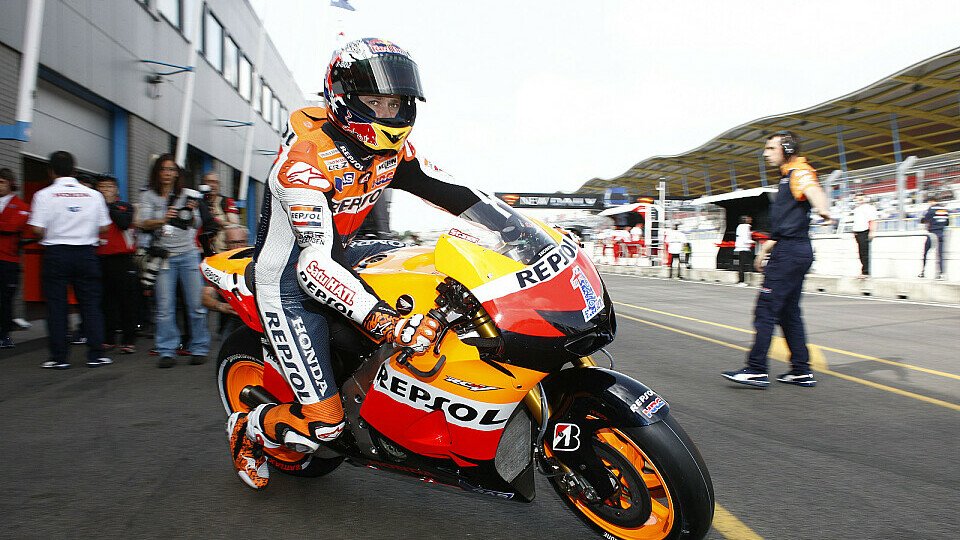 Casey Stoner hat mit der aktuellen Reifengeneration in der MotoGP keine Freude, Foto: Honda