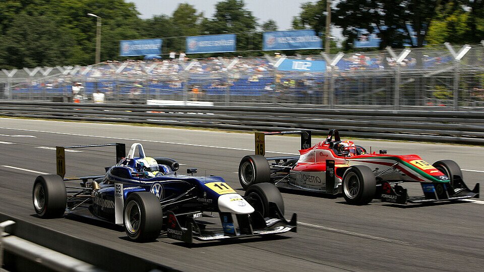 Auf dem Norisring ging es eng zu, Foto: Formula 3 Euro Series