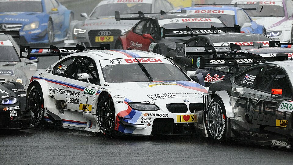 Auf dem Norisring geht es schon mal eng zu, Foto: BMW AG
