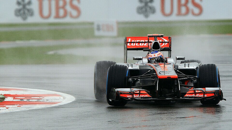 Jenson Button wünscht sich bessere Bedingungen für Sonntag, Foto: Sutton
