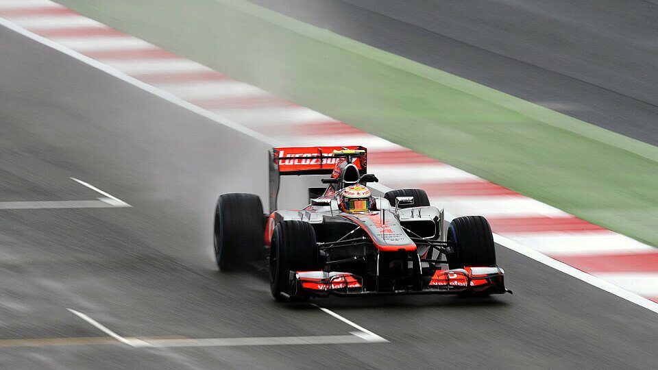 Im ersten Freien Training teste Lewis Hamilton seinen Valencia-Motor, Foto: Sutton