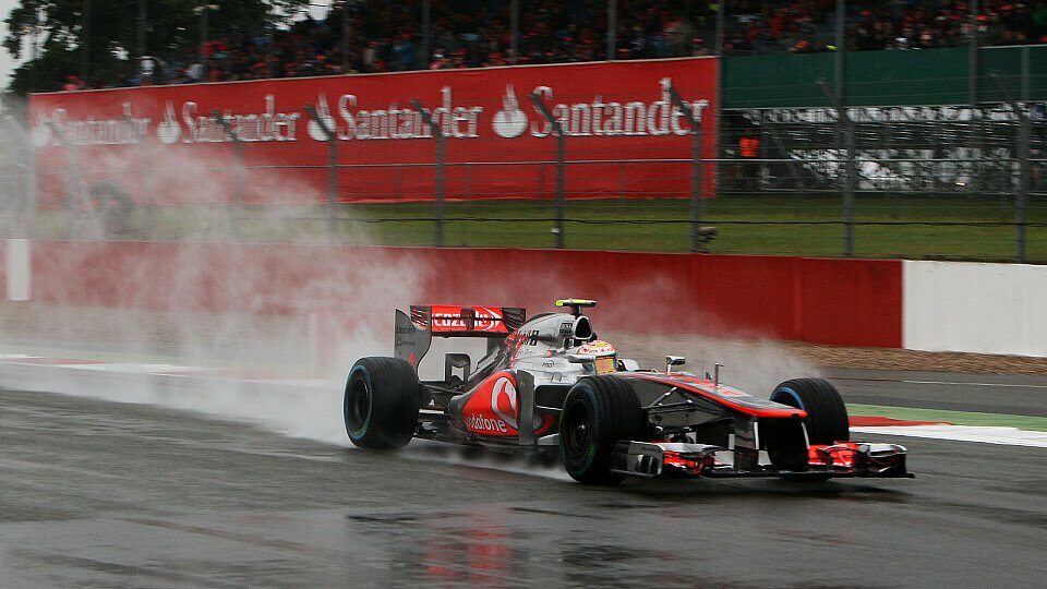 Lewis Hamilton gewann sein Heimrennen in Silverstone im Jahr 2008, Foto: Sutton