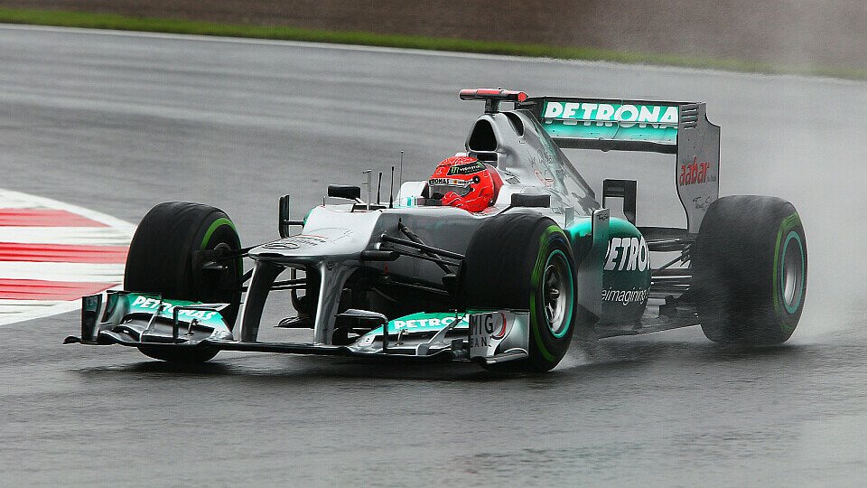 Michael Schumacher erreichte den dritten Platz, Foto: Sutton