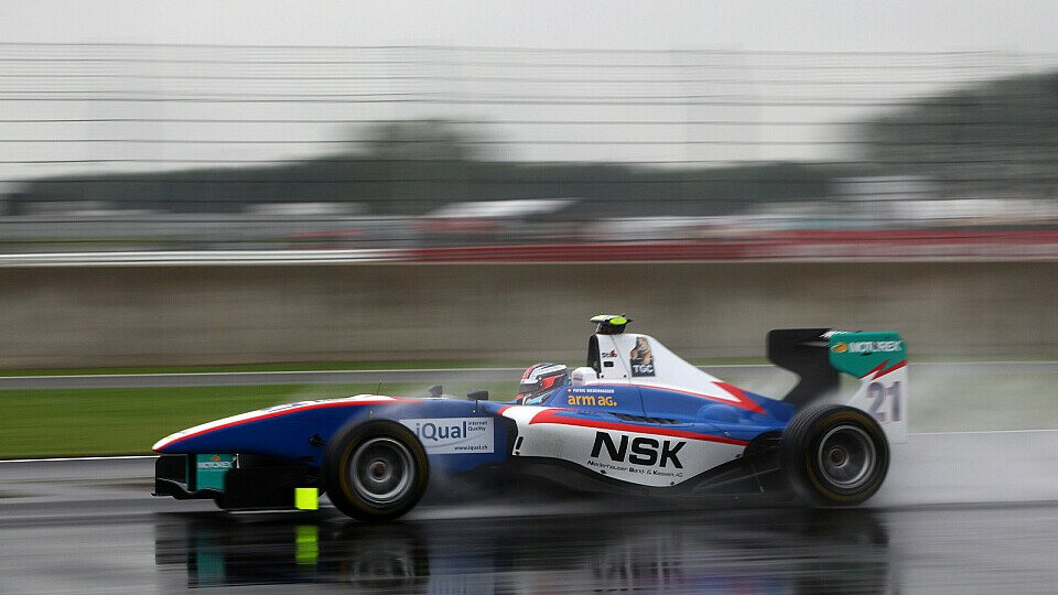 Niederhauser fühlte sich im Regen pudelwohl, Foto: GP3 Series