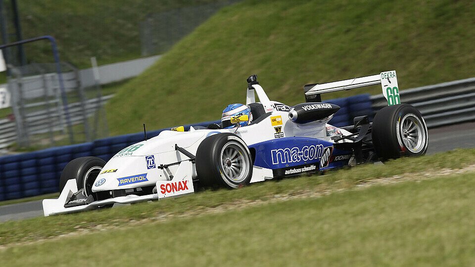 Schnell, aber zuweilen auch mit Pech: André Rudersdorf, Foto: Formel 3 Cup