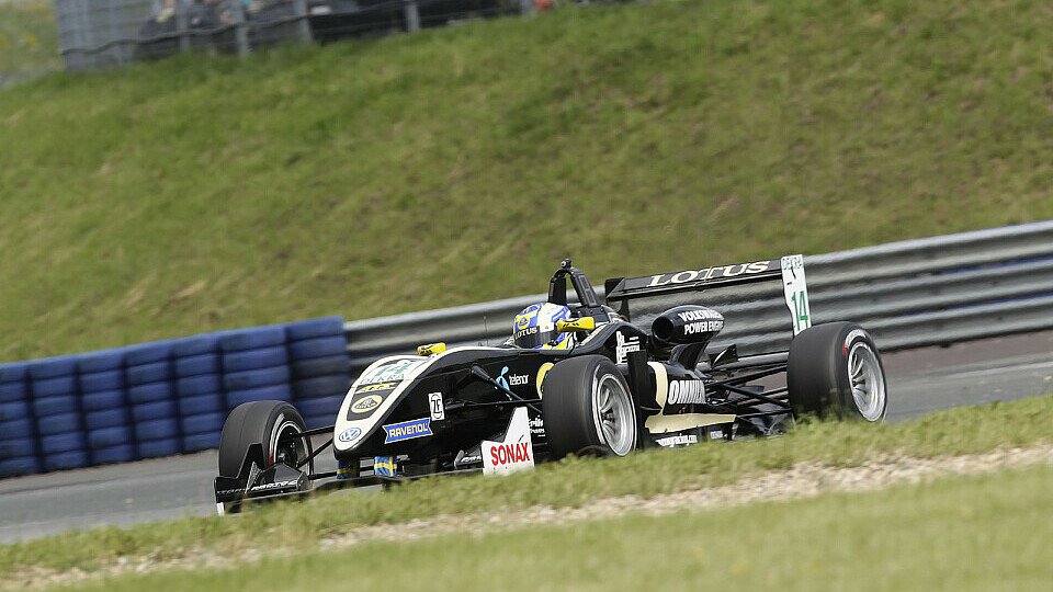 Jimmy Eriksson machte das Beste aus dem Wetter, Foto: Formel 3 Cup