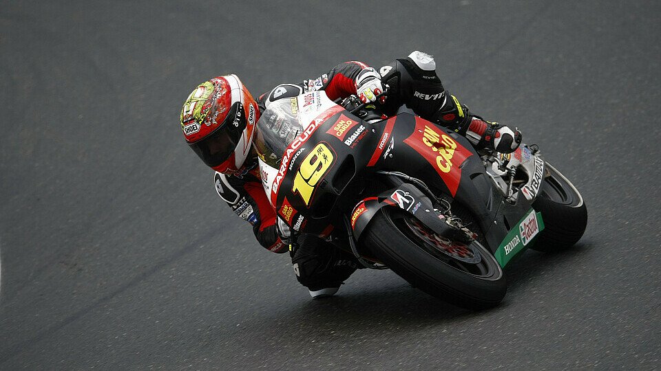 Alvaro Bautista freute sich über die neun Punkte, Foto: Honda