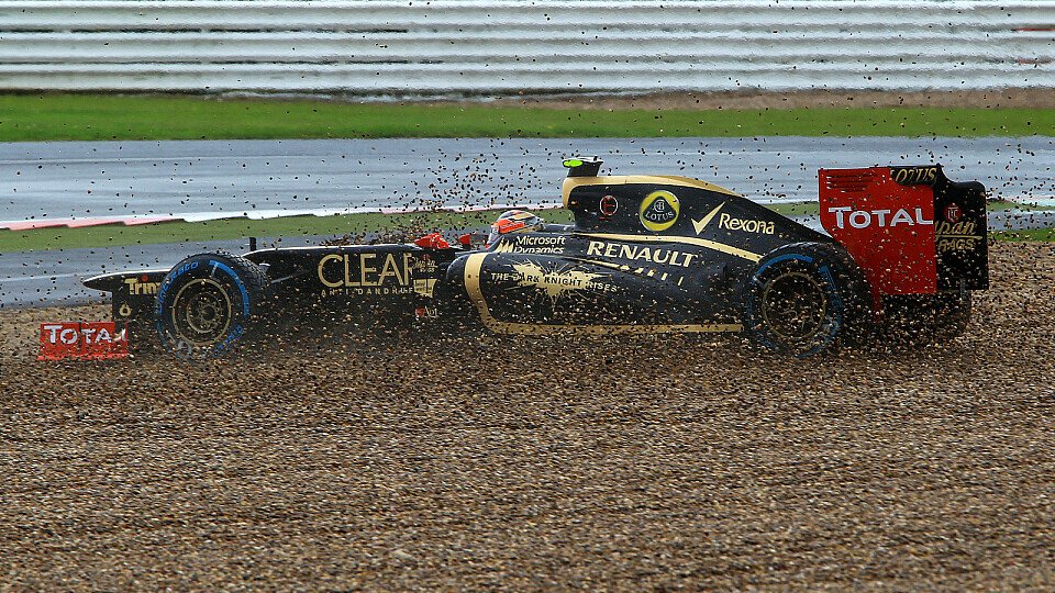 Romain Grosjean möchte das Qualifying in Deutschland nicht in den Sand bzw. Kies setzen, Foto: Sutton