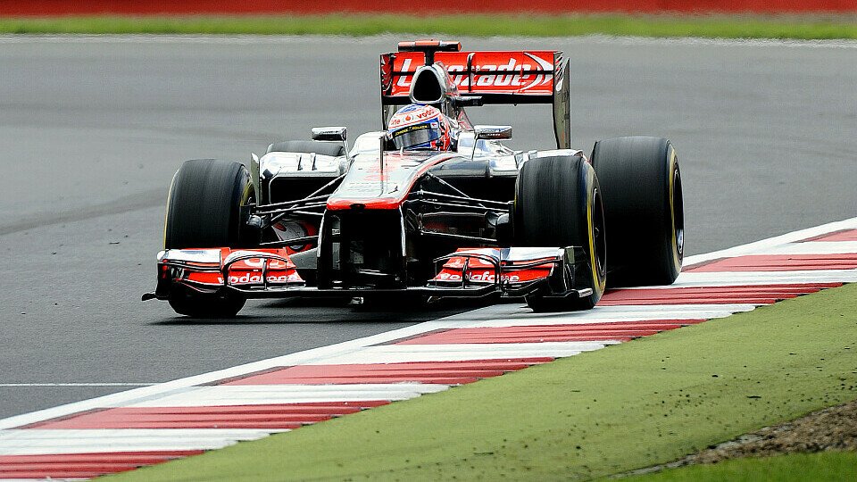 Jenson Button konnte in Großbritannien noch nie das Podest erreichen, Foto: Sutton