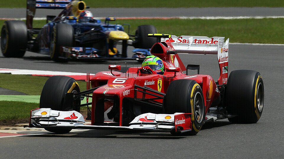 Felipe Massa kämpfte in Silverstone seit langer Zeit wieder einmal ums Podest, Foto: Sutton