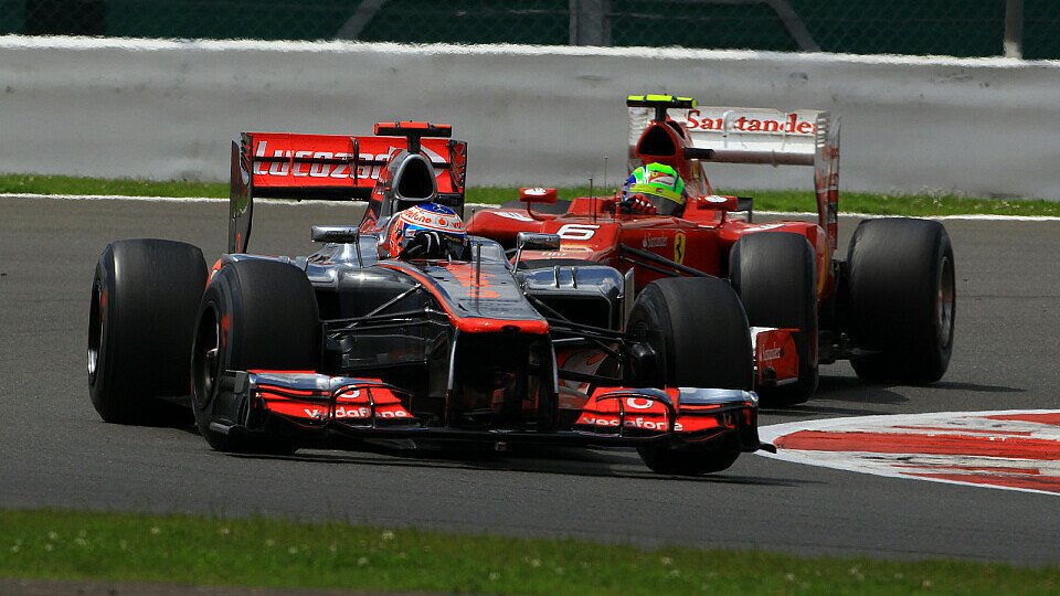 Prost fordert McLaren, Foto: Sutton