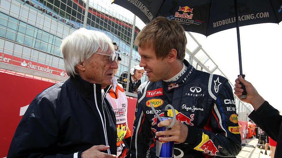 Bernie Ecclestone verspricht auch 2013 ein Heimrennen für Vettel, Foto: Sutton