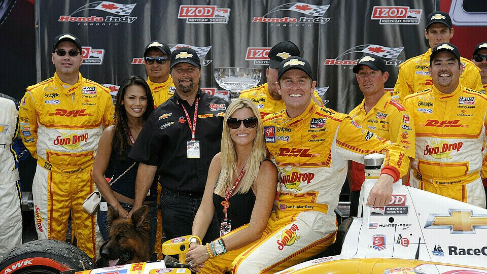 Michael Andretti ist derzeit mächtig stolz auf sein Erfolgsteam, Foto: IndyCar/LAT USA