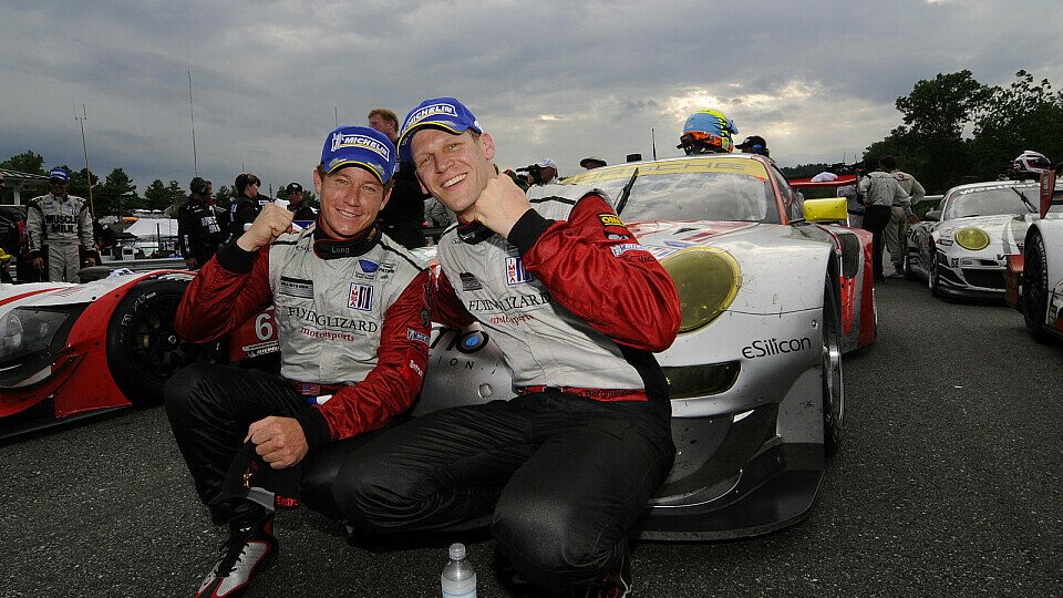 Jörg Bergmeister und Patrick Long feierten unlängst ihren ersten Saisonsieg, Foto: Porsche