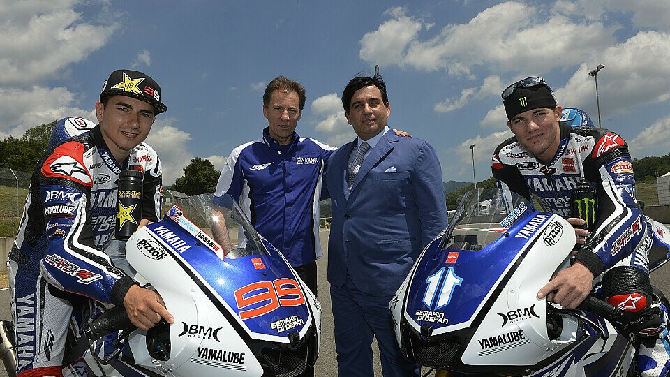 Bei Yamaha werden beide Fahrer gleich behandelt, Foto: Yamaha Factory Racing