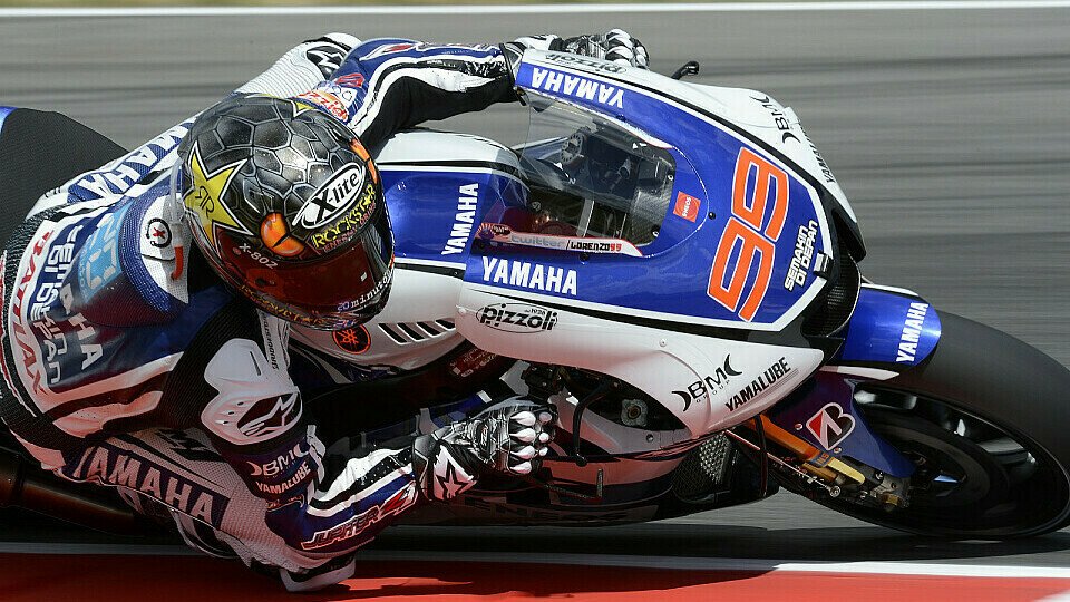 Jorge Lorenzo fuhr dem MotoGP-Feld vorna, Foto: Milagro