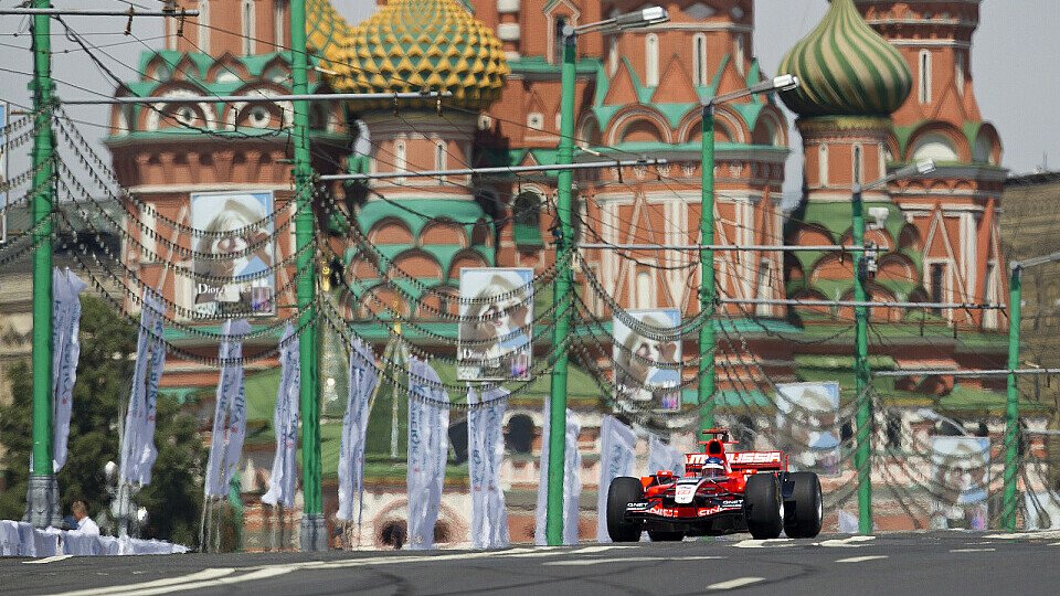 Die F1 absolvierte bereits Showruns in Moskau, Foto: Mathias Kniepeiss