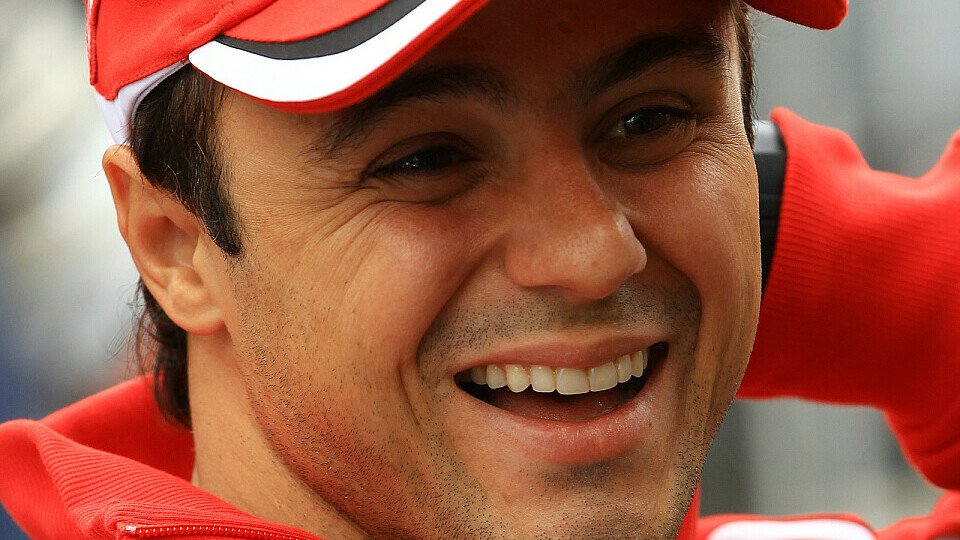 Die Ferrari Racing Days sind für Felipe Massa ein Grund zu Lachen, Foto: Sutton