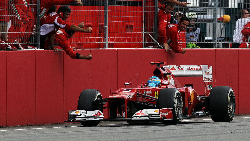 Ferrari feierte in Hockenheim den dritten Saisonsieg, Foto: Sutton