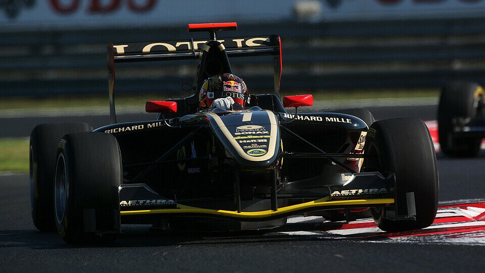 Daniel Abt scheiterte in Budapest nur knapp am Sieg, Foto: GP3 Series
