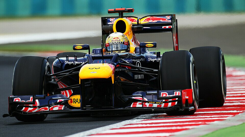 Sebastian Vettel fuhr nur mit den harten Reifen, Foto: Sutton