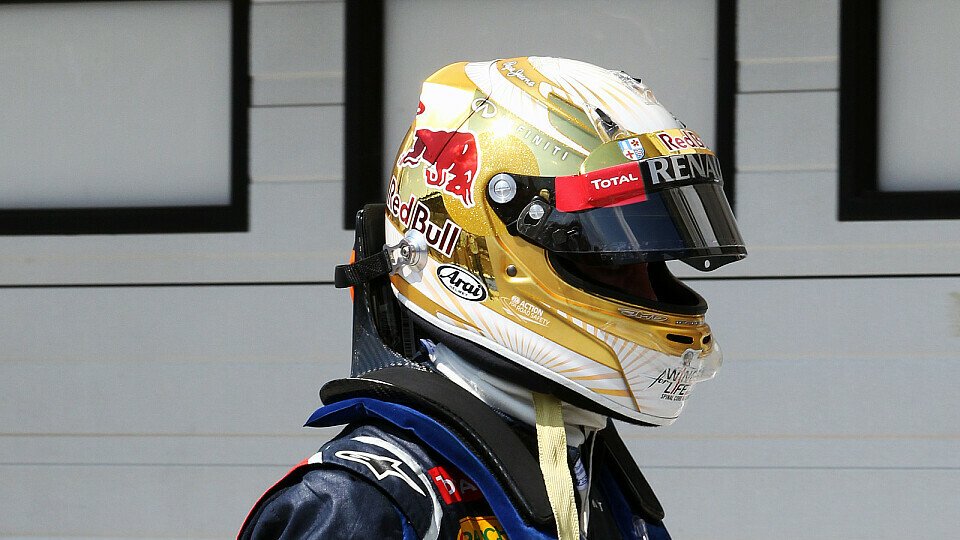 Sebastian Vettel belegte beim Qualifying zum Ungarn GP Rang drei, Foto: Sutton